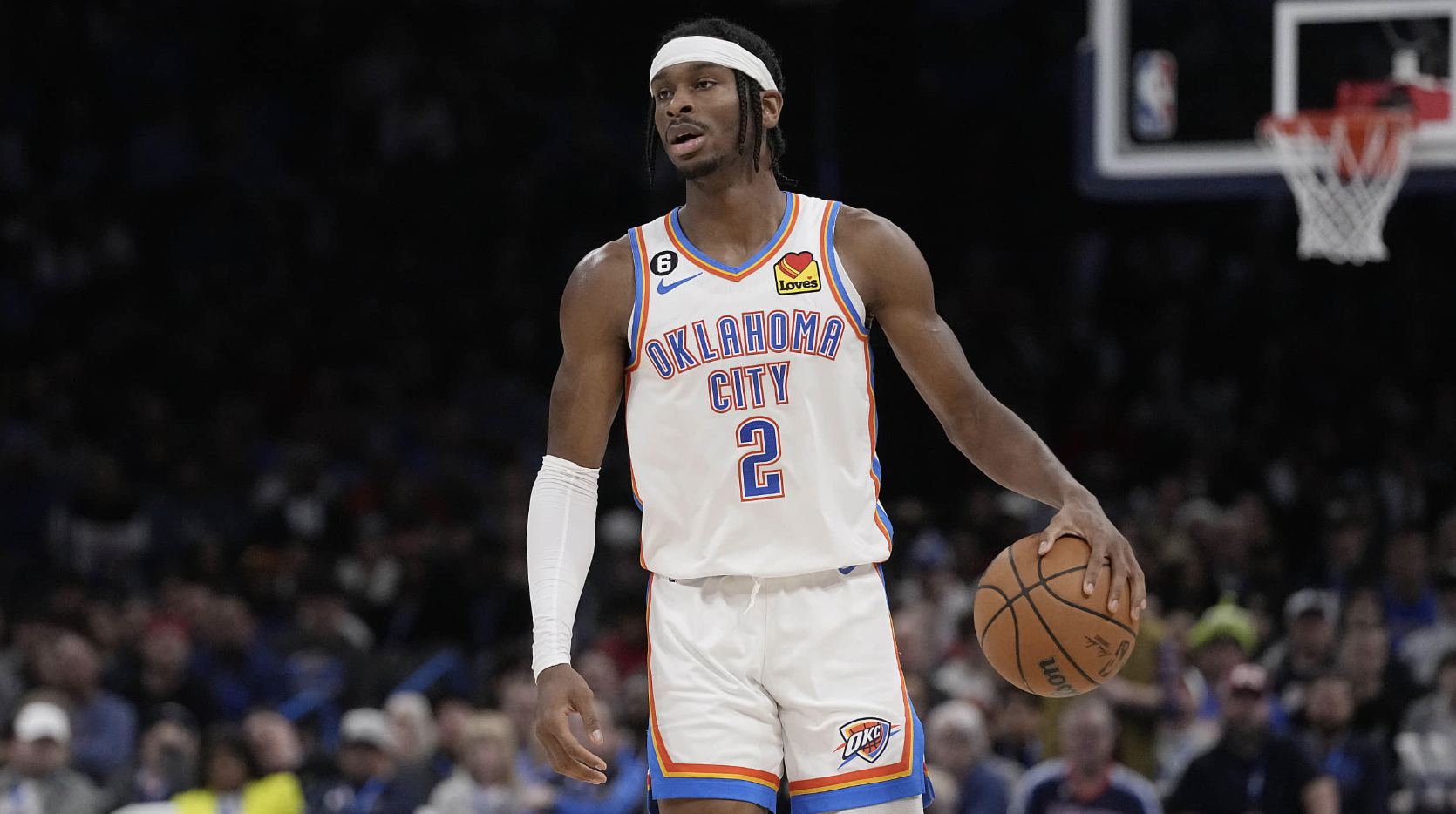 恐怖效率！过去6战SGA场均上场31.6分钟砍31.8分