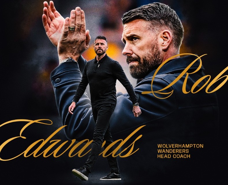 官方：爱德华兹出任狼队主帅，据悉米堡将获300万镑补偿金